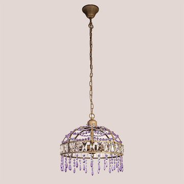 Подвесная люстра Abrasax L.7391-5GR (PURPLE)