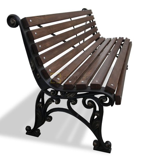 Садовая скамейка «Удача» (2,5 термоберёза)