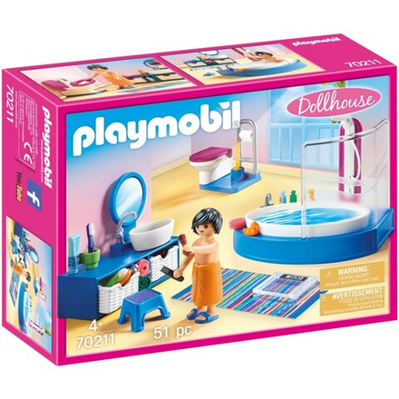 Playmobil 70211 Ванная комната с ванной 51 деталь