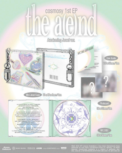 Альбом COSMOSY - THE A(E)ND 1st EP Album NFC Mini JEWEL Version