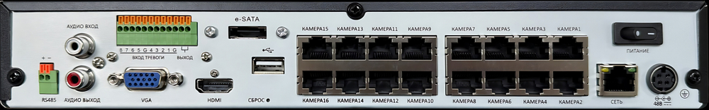 IP-видеорегистратор RedLine RL-NVR16x16p2H.AT