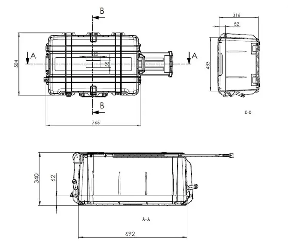 Защитный кейс Andbao SZ-6729