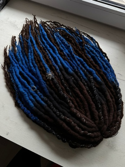 Фактурные войлочные дреды