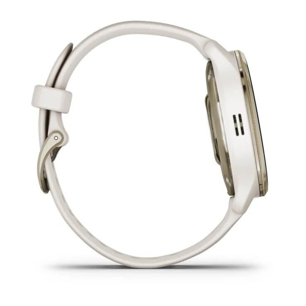 Умные часы Garmin Venu 2 Plus Cream Gold Ivory Silicone Band