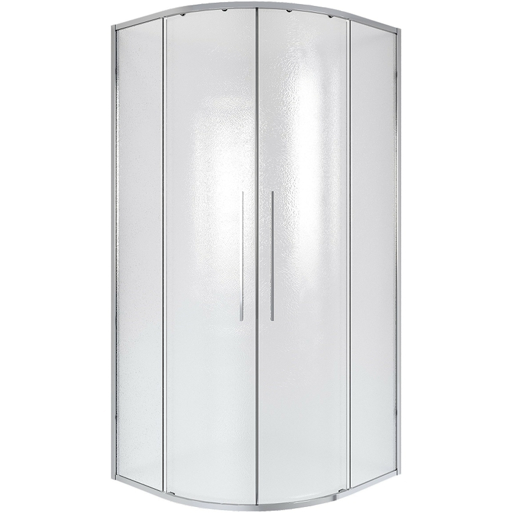Душевой уголок Niagara Nova 80х80 NG-3625-34 профиль Хром стекло шиншилла