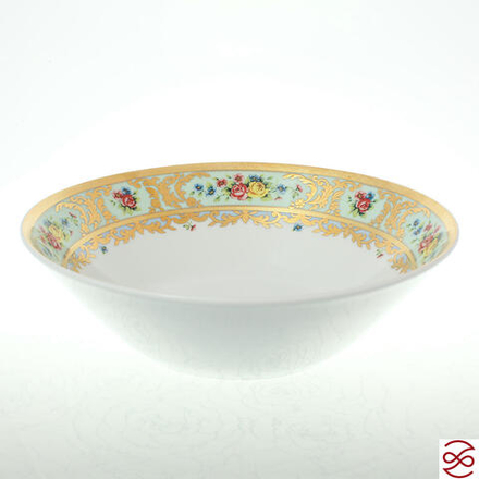 Салатник Falkenporzellan Vienna Seladon Gold 24см