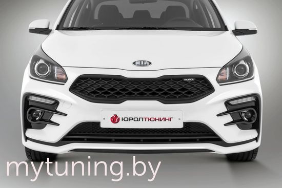 Бампер передний KUDOS ROMB для Kia Rio 4(IV)