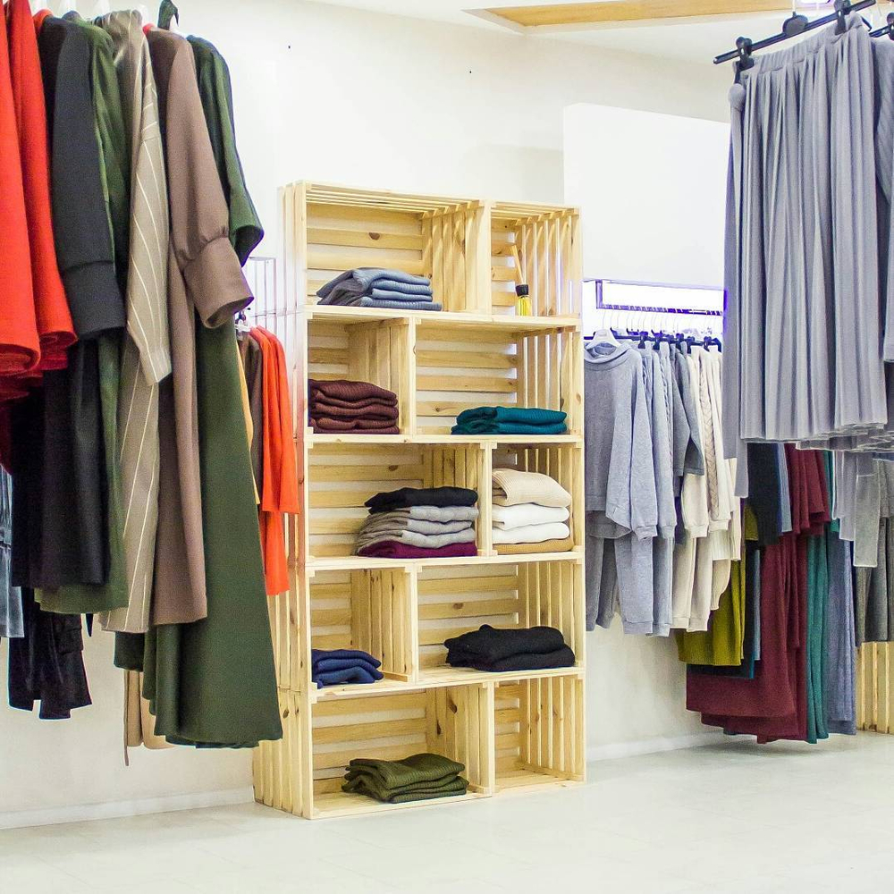 Стелаж из ящиков Я02