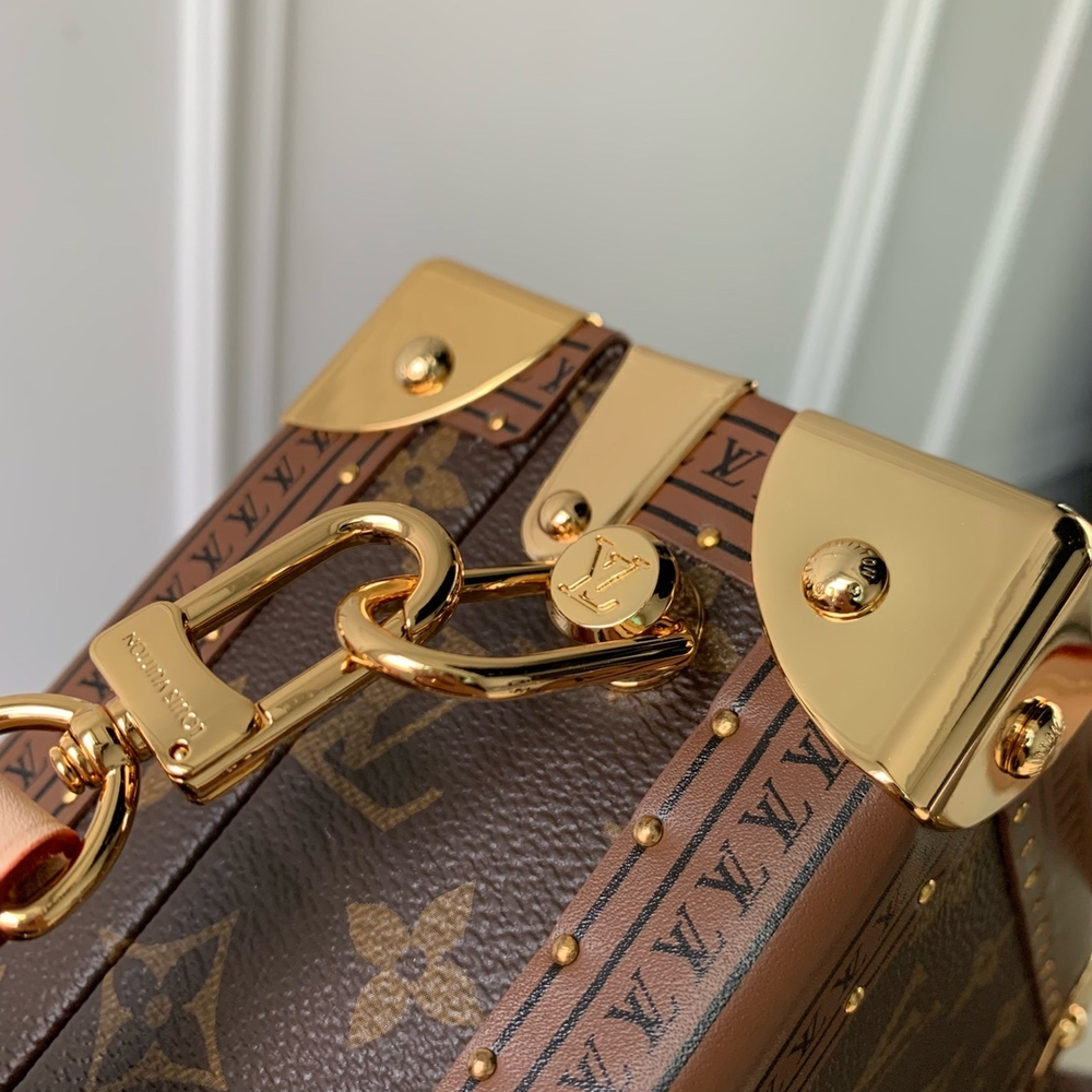 Louis Vuitton Mini Square Trunk Leopard