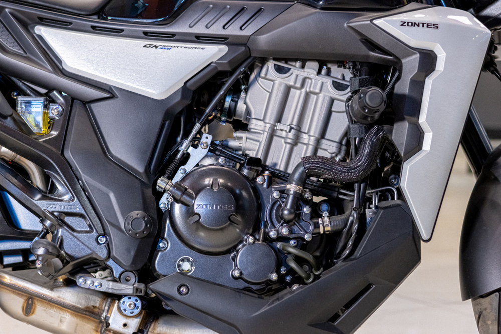 Мотоцикл ZONTES ZT350-GK  ПТС Черный/Синий