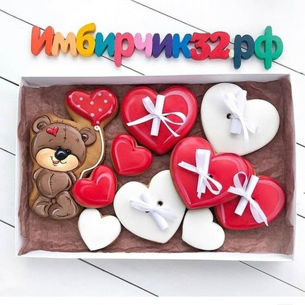 Имбирные пряники Любовь