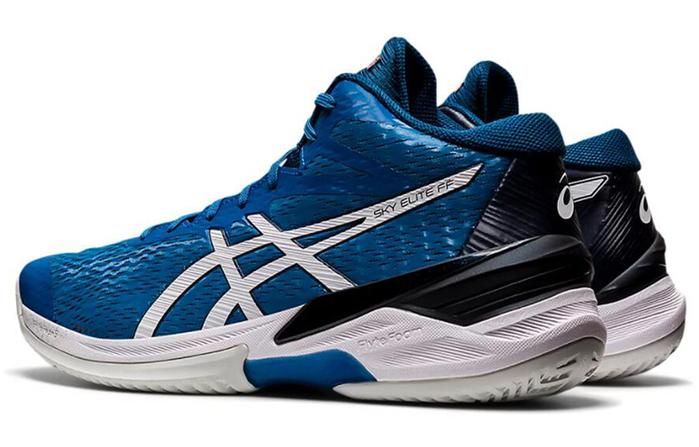 ASICS Sky Elite Ff Mt Running Shoes "GRed Ient Blue White"