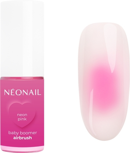 NEONAIL Baby Boomer Airbrush - Пудровое окрашивающее средство для ногтей оттенок Neon Pink, 5 g