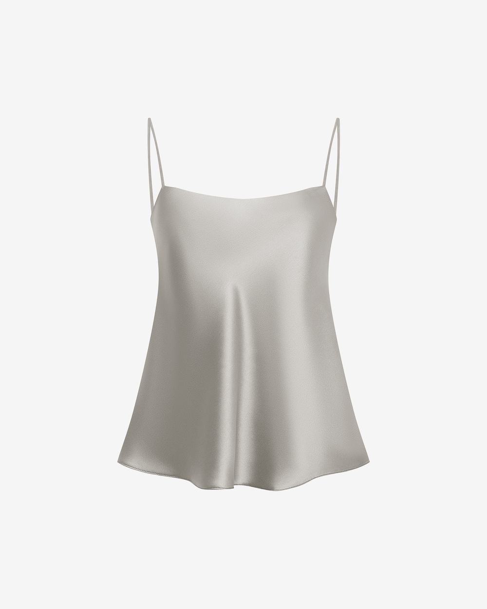 Топ из жемчужного сатина