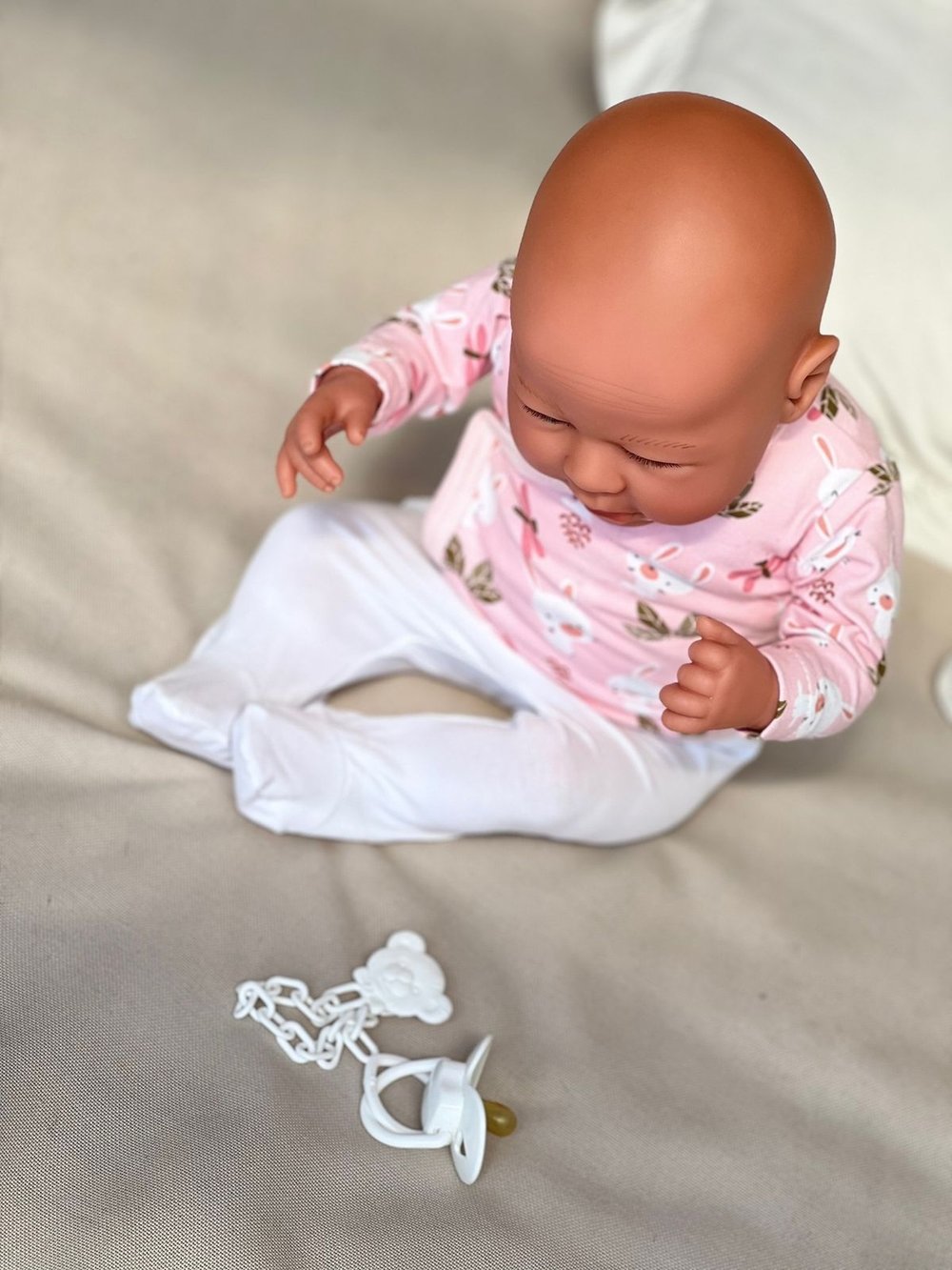 Кукла Реборн Marina and Pau 45cм Martina мягконабивная (M3138)