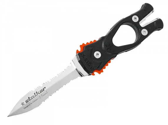 Нож SARGAN Сталкер-стропорез ZR1 - зеркальная полировка