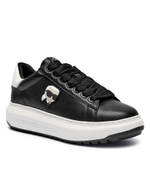 Кожаные кроссовки KAPRI LUG Karl Lagerfeld - черный(KL57530)