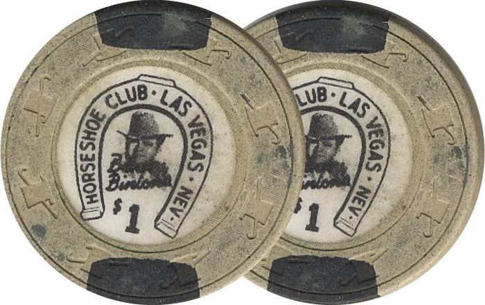 Binion's Horseshoe Casino $1 Chip