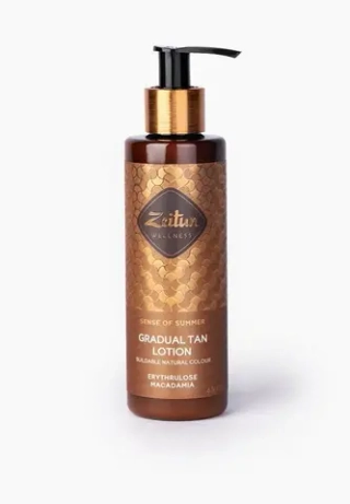 Молочко-автозагар для тела "Ритуал солнца" ZEITUN Gradual Tan Lotion 200 мл