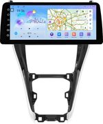 Магнитола для Toyota Harrier 3 XU60 2013-2017 (большая рамка) - FarCar монитор 12.3" 2K QLED на Android 14, TS10, CarPlay, 4G SIM-слот