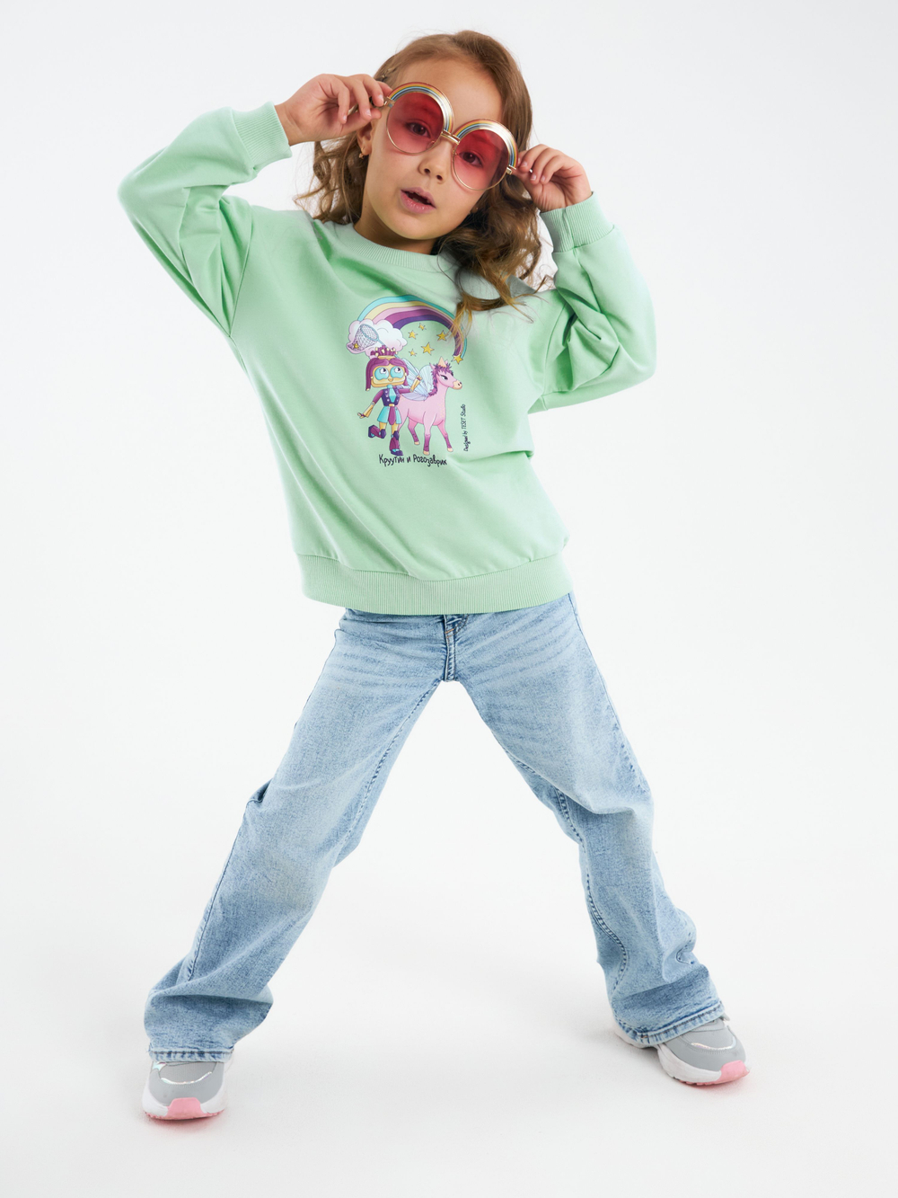 Свитшот для девочки CROOT