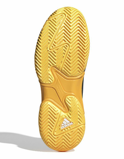 Мужские кроссовки теннисные Adidas Barricade 13 M - black/yellow/orange