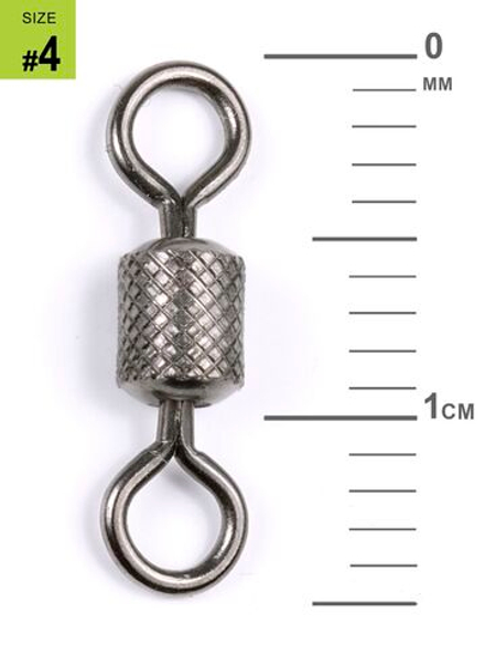 Вертлюги LJ Pro Series ROULETTE BODY ROLLING 004 8шт.