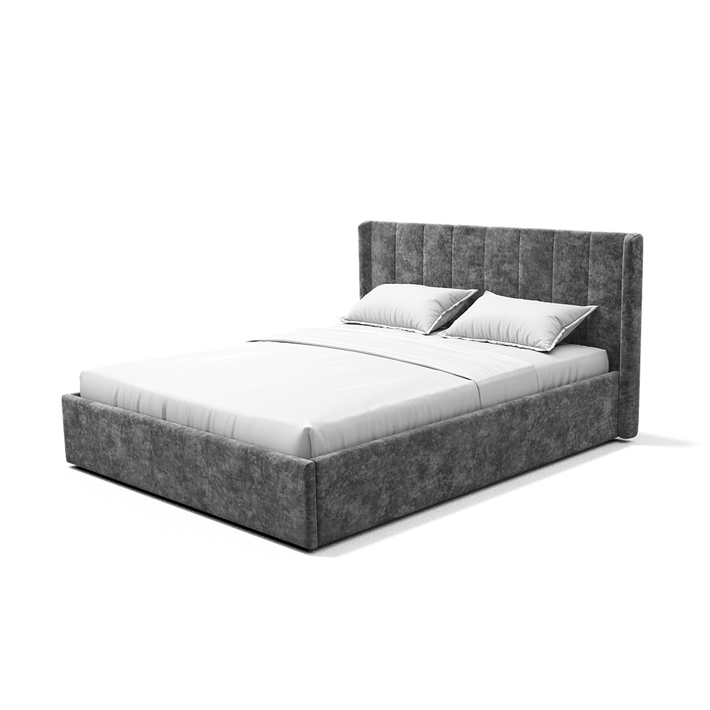 Кровать 160 Версаль КР-18 без основания грифельный