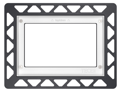 Монтажная рамка для монтажа на уровне стены, цвет белый