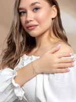 Серебряная подвеска Буква И