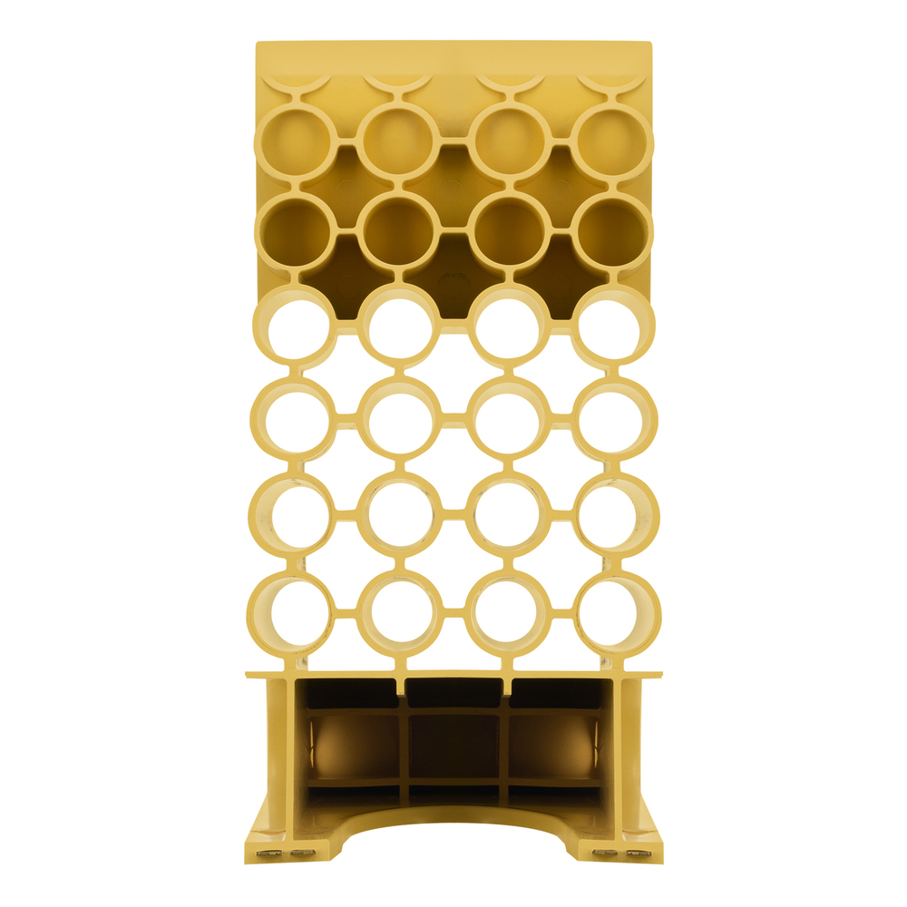 Упор противооткатный для грузового транспорта, ЖЕЛТЫЙ, 35 т, 473х200х205 мм Stels