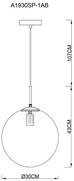 Подвесной светильник Arte Lamp