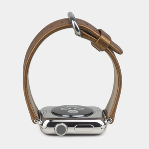 Ремешок для Apple Watch 40/41/42 mm из кожи теленка, медного цвета