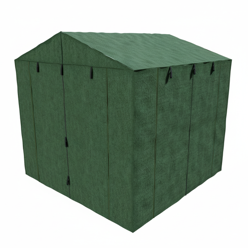 Палатка сварщика МногоТентов домик 3х3 м. (Усиленный каркас, брезент ОП).