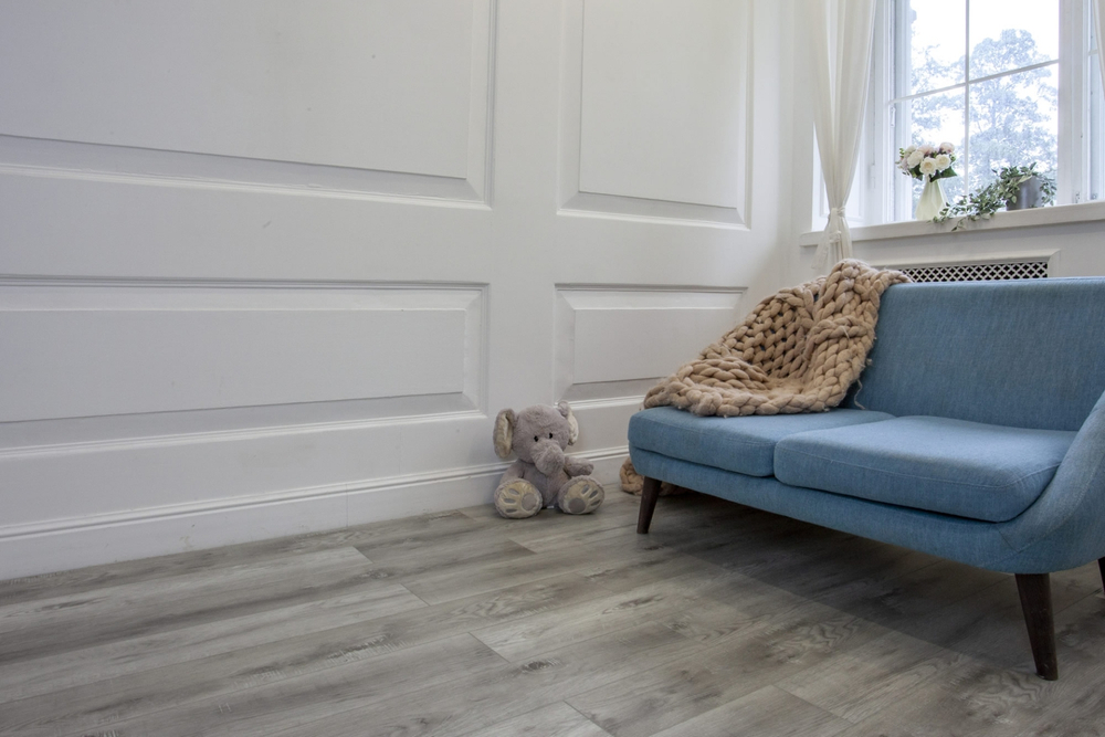 Кварц-винил SPC Damy Floor Family SPC 4 мм ДУБ РУСТИКАЛЬНЫЙ СЕРЫЙ 2.635 м2