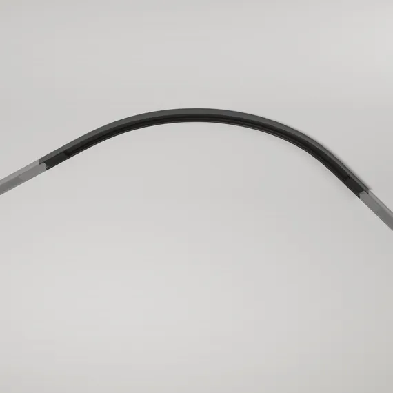 Коннектор радиусный R300 Basity, черный Technical tra172cl-r300-11b
