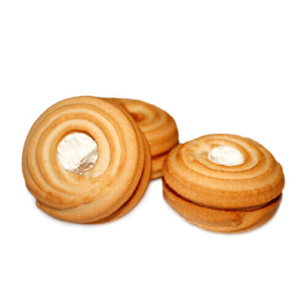 Печенье сдобное Триумф колечко сливочное суфле 0,9 кг.