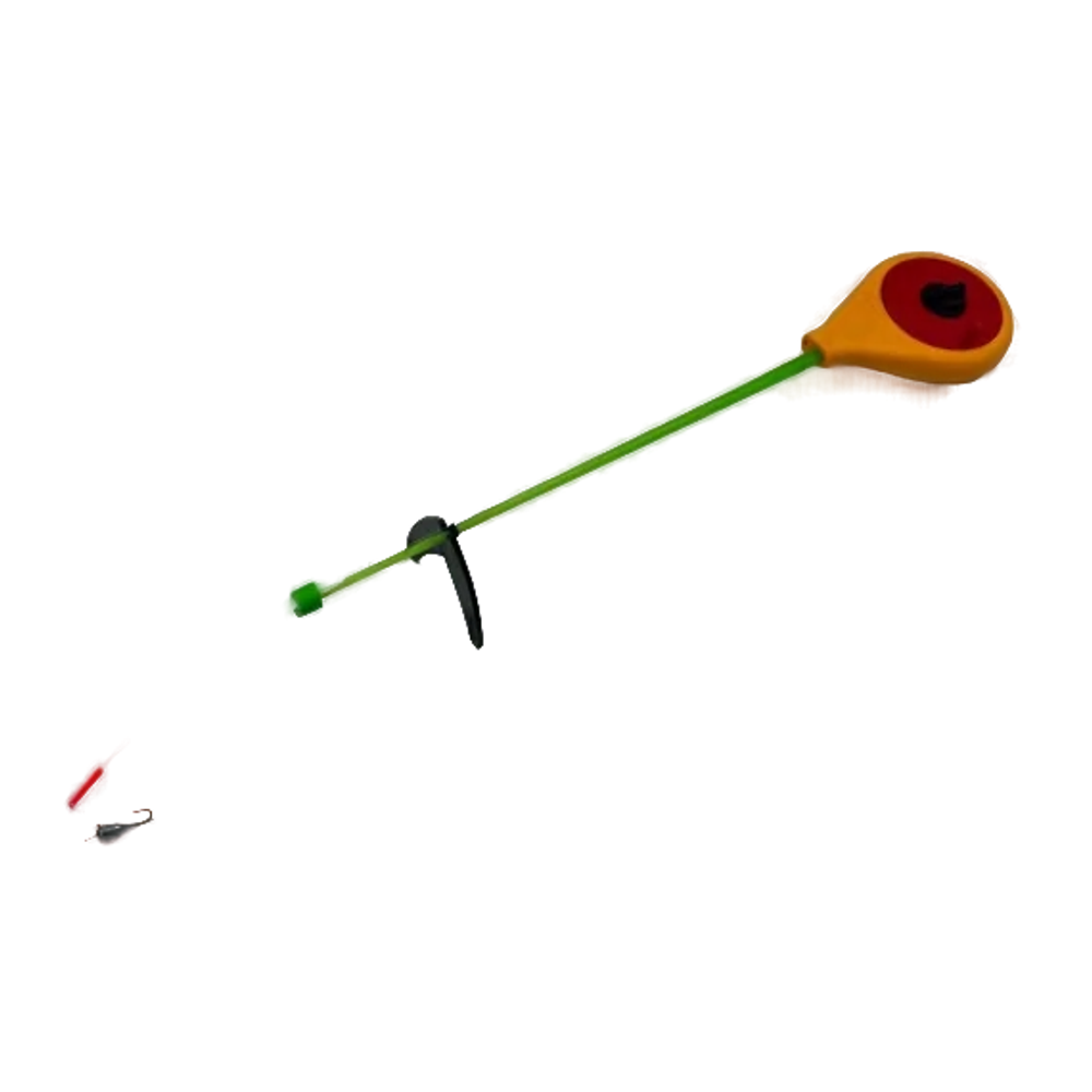Балалайка пластиковая оснащенная 0,128 мм, шар 4 мм Premier Fishing