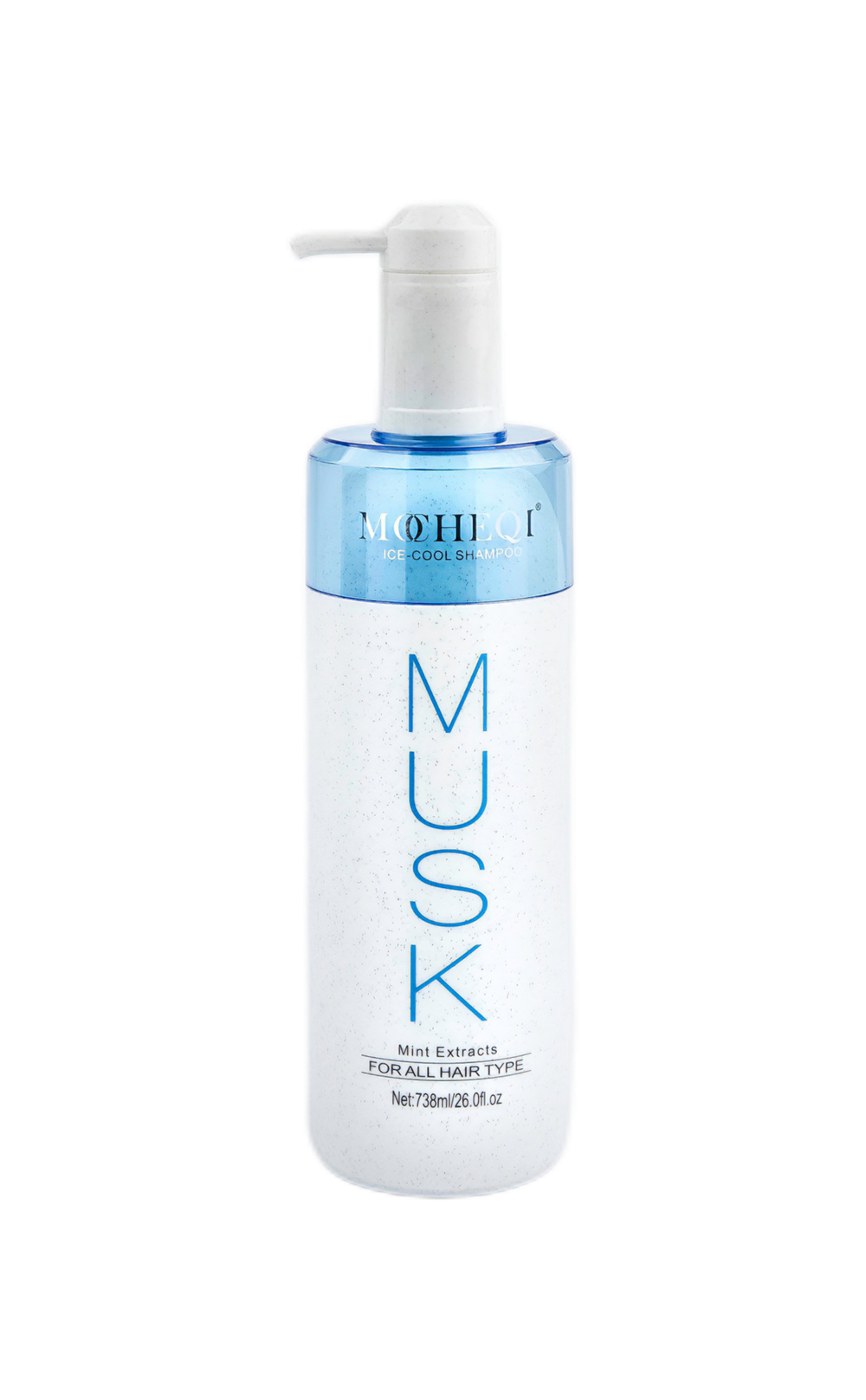 MOCHEQI MUSK ICE-COOL SHAMPOO / Шампунь холодный лёд для всех типов волос