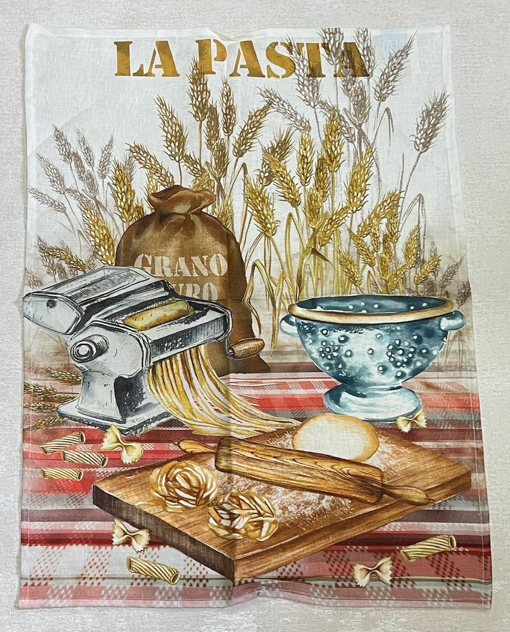 Кухонное полотенце 52х72см Servalli Pasta итальянские макароны