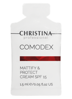 CHRISTINA Comodex-Mattify&Protect Cream SPF-15 sachets kit 30 pcs