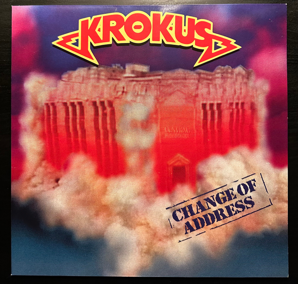 Krokus - Change Of Address (Европа 1986г.)