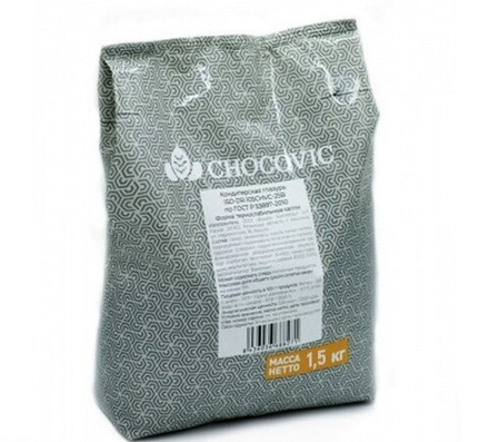 Глазурь кондит. Chocovic ТЕРМО Молочная диски (Пакет 5кг)