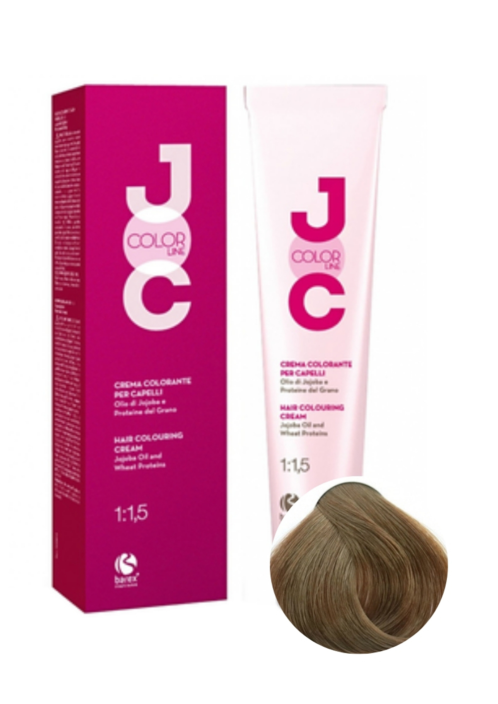 Крем-краска для волос 7.00 блондин интенсивный JOC COLOR, Barex, 100 мл