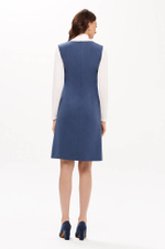 51699 Платье женское (дымчато-голубой)