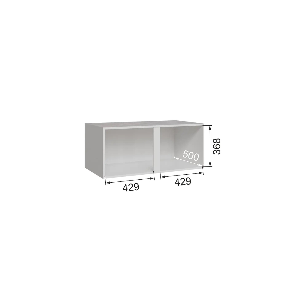 Антресоль Альта 0.95 (400) без зеркала