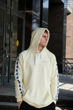 Худи UNAFFECTED Лампасы Ванильный