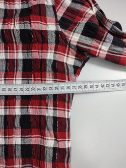 Рубашка в клетку  на 11-14 лет