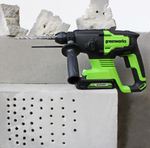 Перфоратор аккумуляторный GREENWORKS GD24SDS2K4 бесщеточный 3803007UB