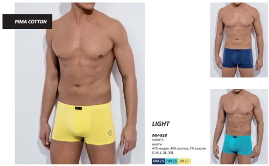 Шорты мужские ATLANTIC MH-958